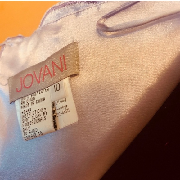 Jovani Beaded Mermaid Long Gown Size 10 - Picture 8 of 8